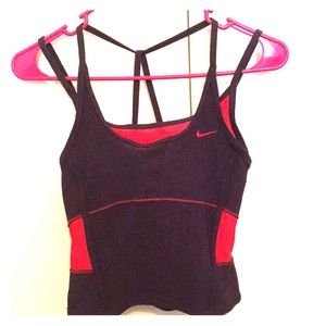 Nike ribbed crop top